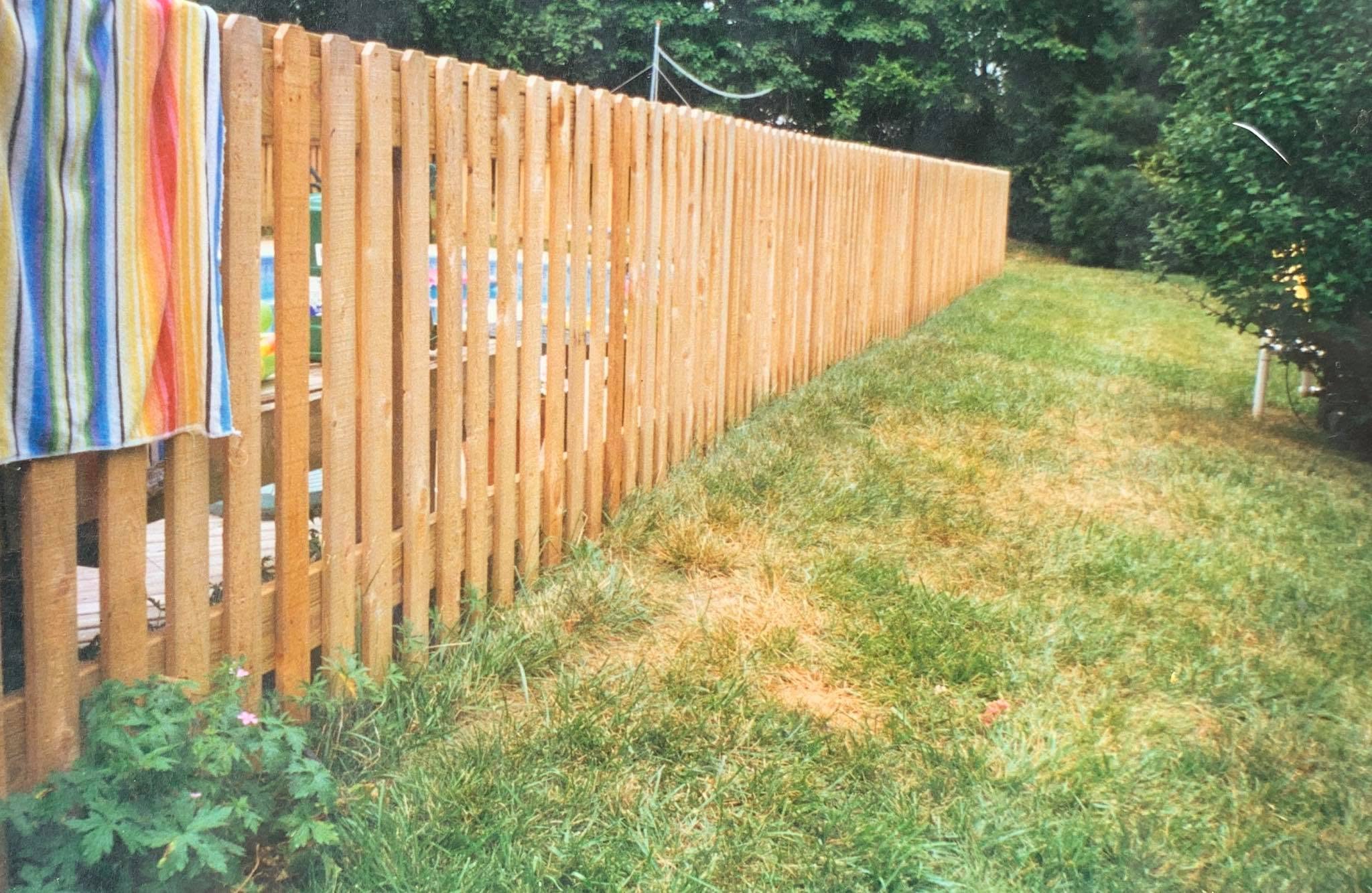 Wood Privacy built by Tennessee Fence in Rogersville, TN